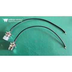  n ประเภทกำแพงกั้นหญิง H-cut กันน้ำไปยัง Null Openend ลอก RG174 CABLE RF สำหรับขาย